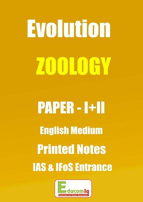 Zoology Notes By Evolution Coaching For IAS IFoS Mains zoology-optional-evolution-coaching-ias-ifos-pcs-english-medium