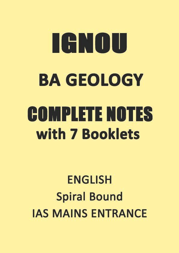 ignou-ba-geology-optional-notes-in-english-for-ias-mains-entrance-2022