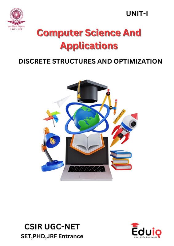 EduIQ Computer Science Notes 5 Booklets for UGC NET JRF Assistant Professor Entrance Test - Units 1 to 5 with MCQs