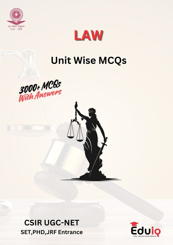 Law MCQs Notes by EduIQ for CSIR UGC-NET, SET, PhD & JRF Exam Preparation