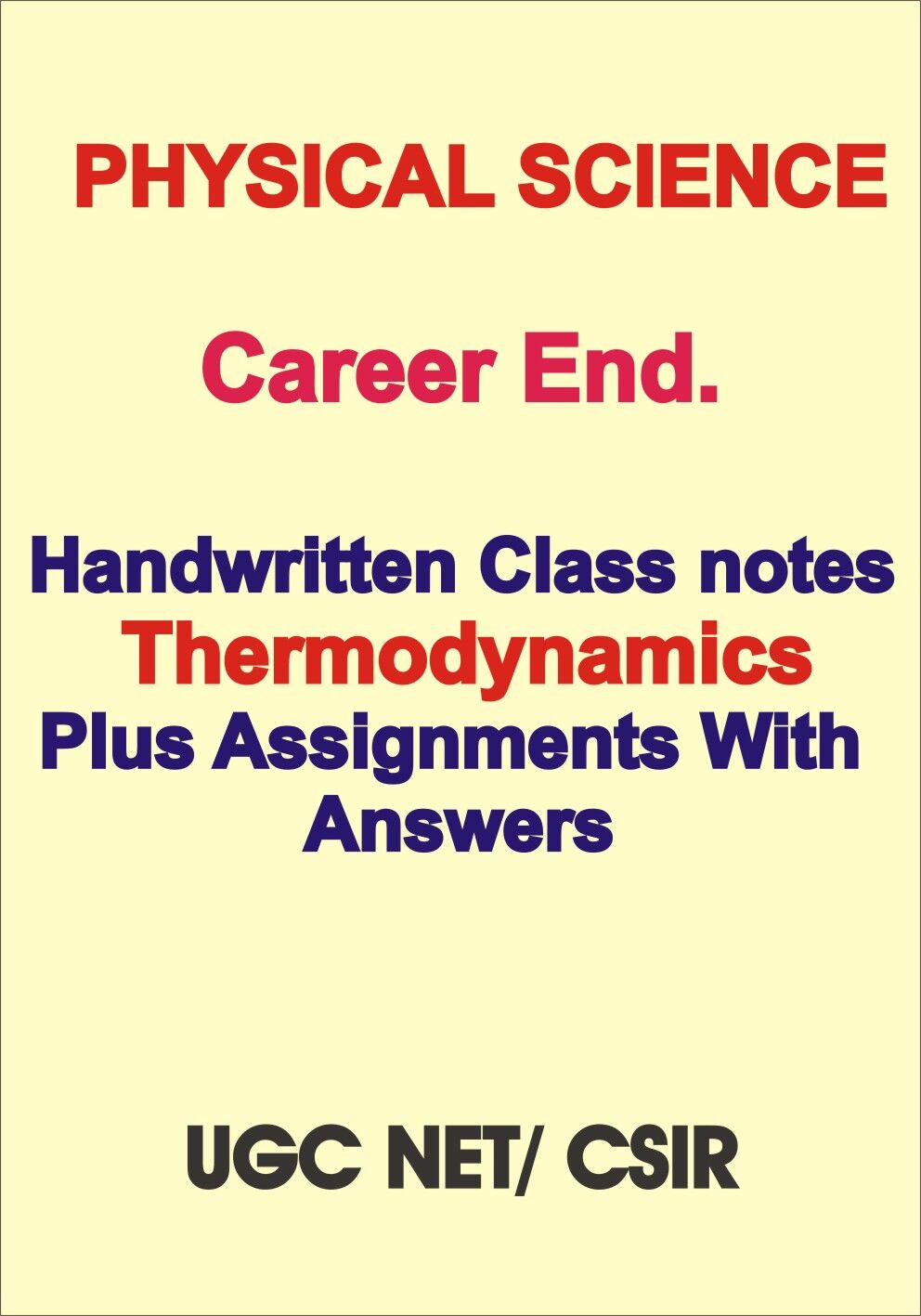 career-endeavour-thermodynamics-physical-science-class-notes-for-ugc-net-gate-entrance-2022