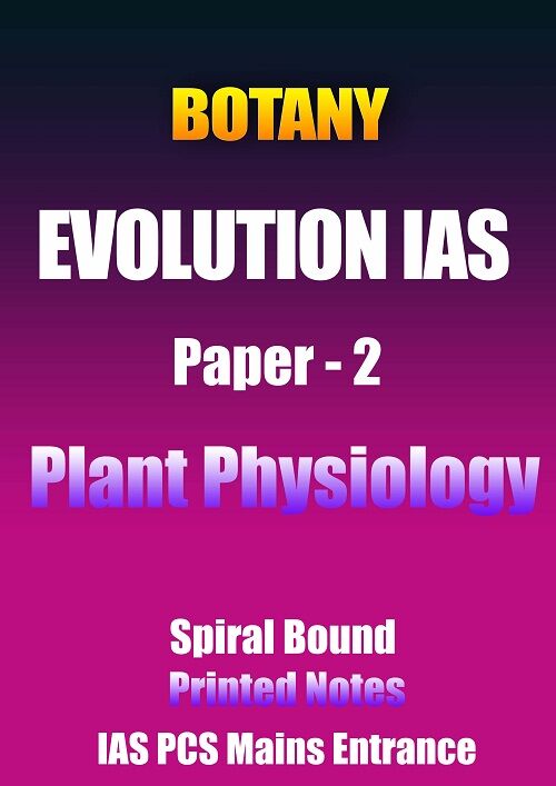 botany-evolution-plant-physiology-paper-2-printed-notes-ias-mains