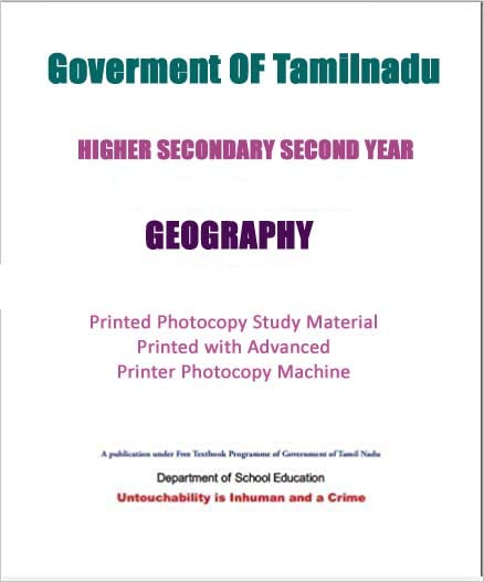 tamilnadu-state-board-11th-and-12th-class-geography-volume-1-and-2-Book-in-English
