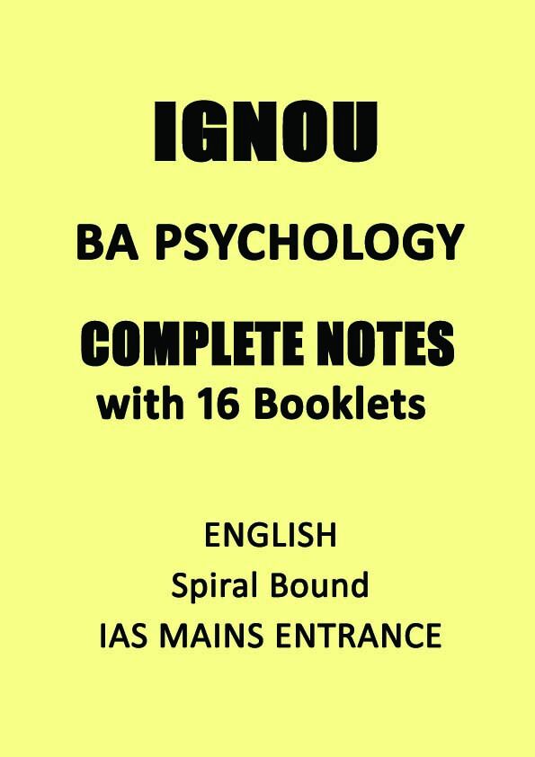 ignou-ba-psychology-optional-notes-in-english-for-ias-mains-entrance-2022