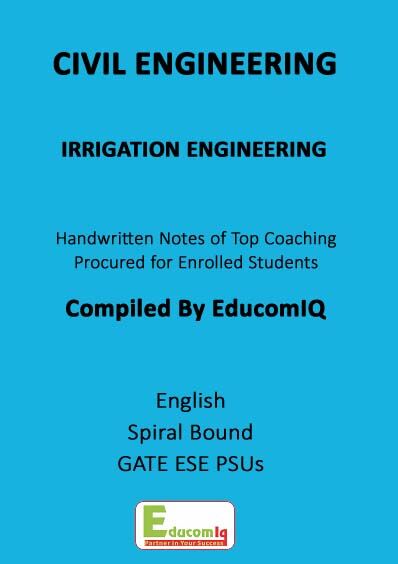 Irrigation Engineering made-easy-irrigation-engineering-handwritten-notes-of-civil-engineering-for-gate-ese-psus