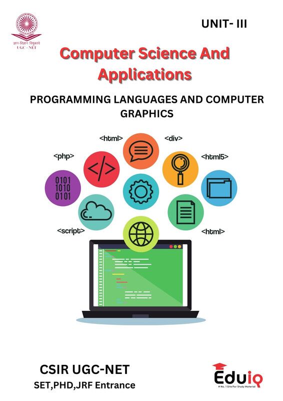 EduIQ Unit 3 and 4 Computer Science Notes with MCQs for UGC NET SET JRF Exam Preparation
