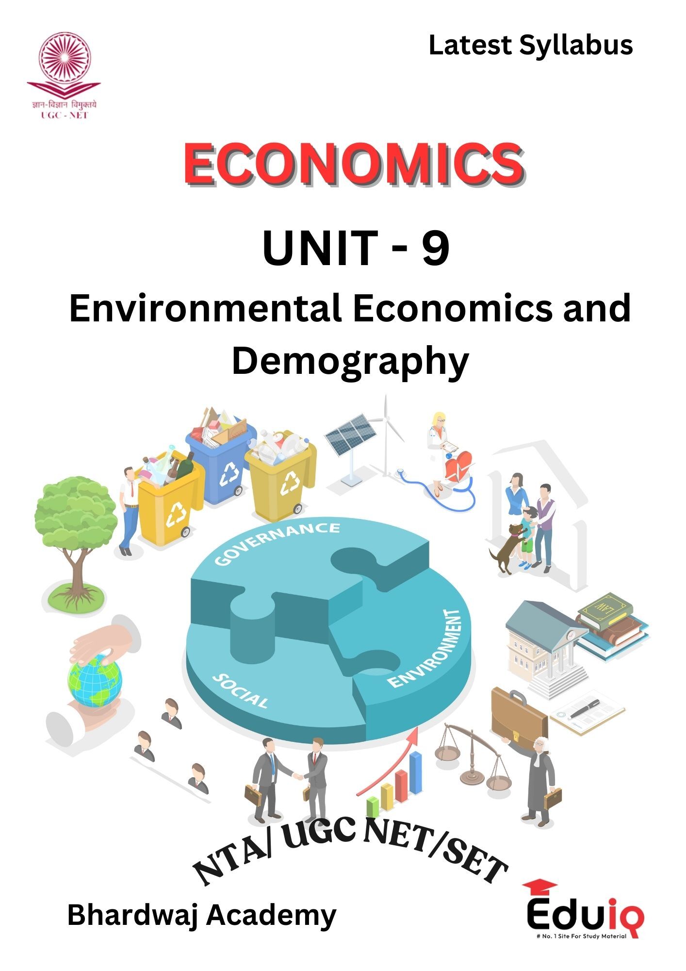 EduIQ Environmental Economics and Demography Notes (Unit-IX) by Bhardwaj Academy for NTA UGC NET/SET 2025 with MCQs