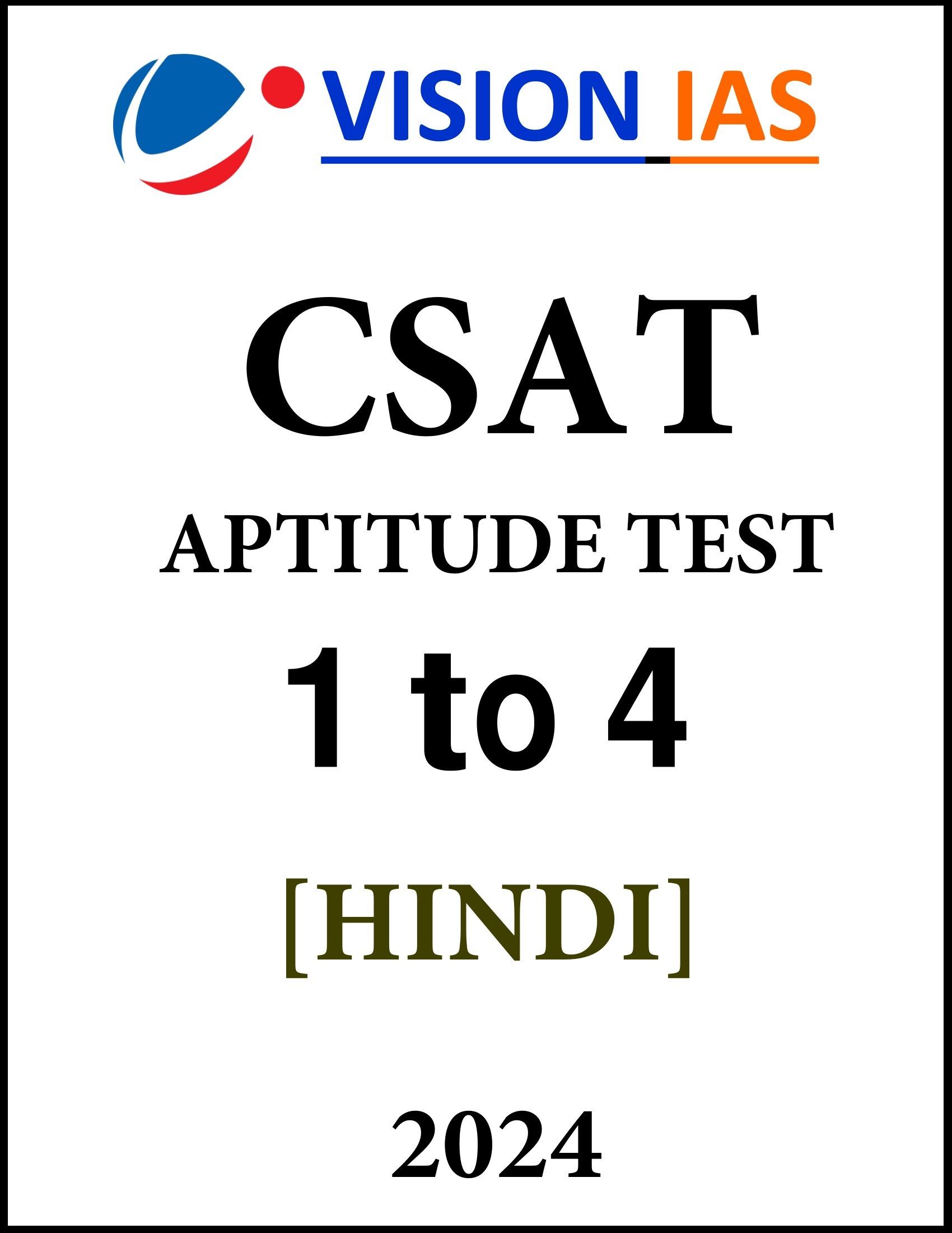 Vision-IAS-CSAT-Aptitude-4-Test-English-2024