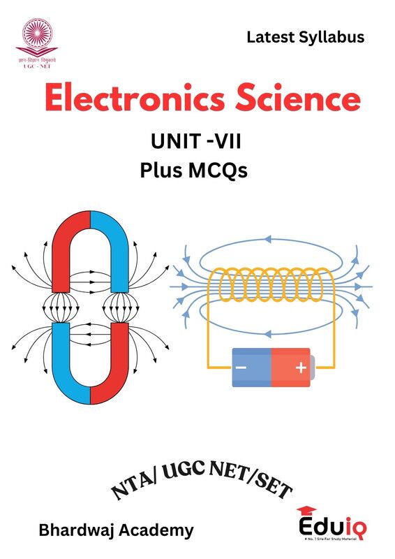 UGC NET Electronics Science Unit-7 Electrostatics Printed Notes by Bhardwaj Academy