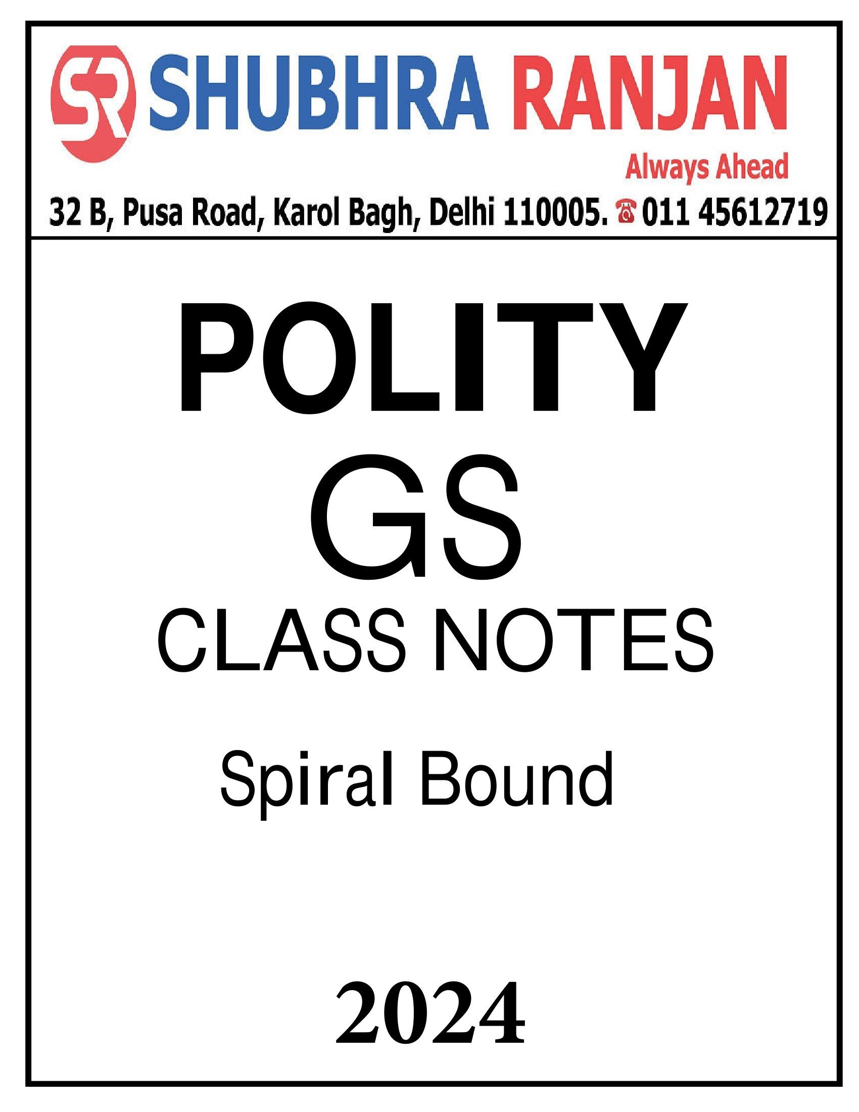 subhra-ranjan-gs-polity-class-notes-for-ias-mains-2024