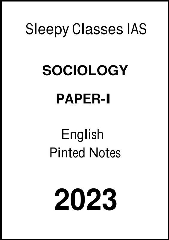 sleepy-ias-sociology-printed-notes-of-paper-1-english-for-mains-2024